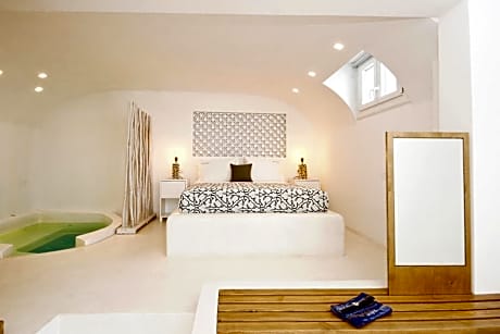 Suite with Indoor Heated Mini Pool and View