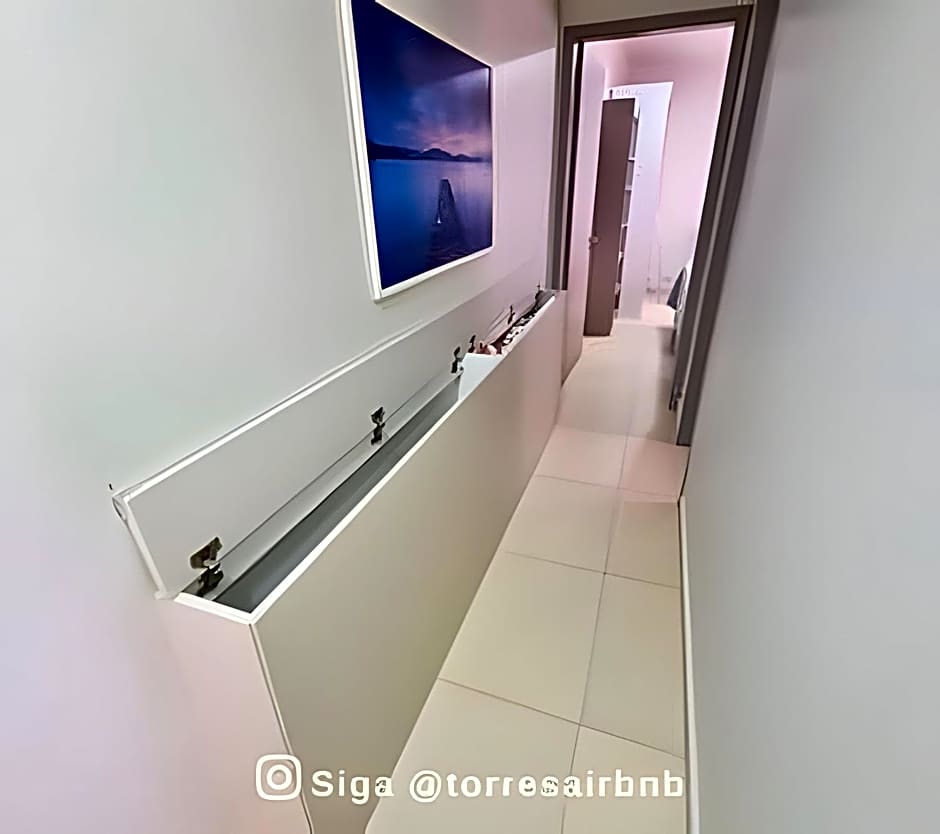 Apto 02 quartos | Ar condicionado | 500mts do mar