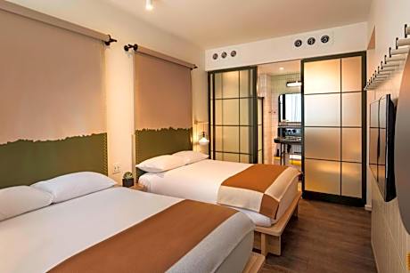 Two Double Beds Room