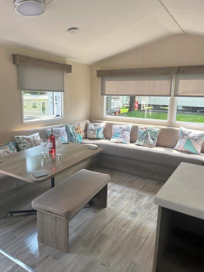 Haggerston castle caravan rental. Annie's den