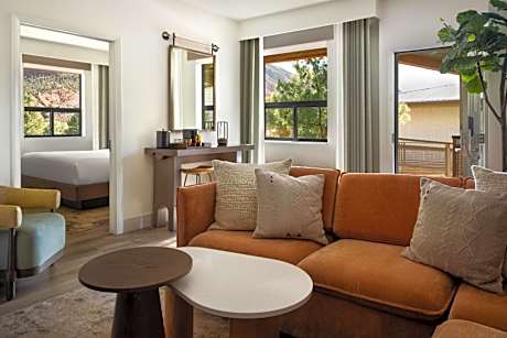 One-Bedroom King Suite with Sofa Bed and Patio