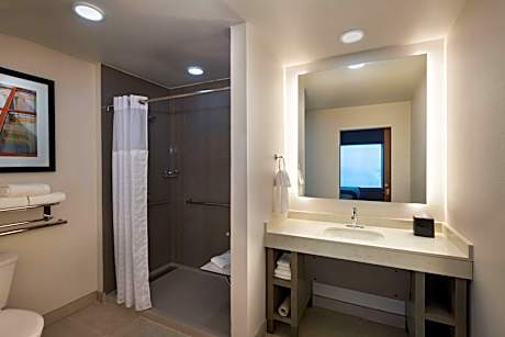 King Studio Suite with Sofa Bed, Kitchen and Roll-In Shower - Disability Access