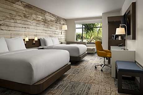 Queen Room with Two Queen Beds and River View