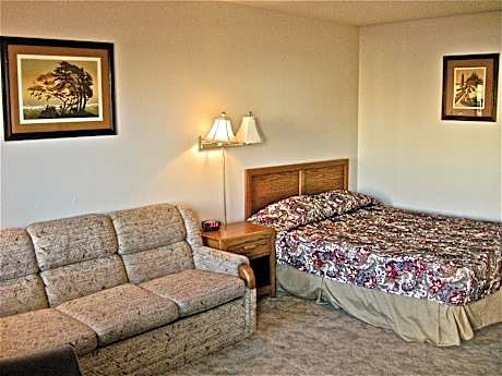 Deluxe 1 Queen Bed Non-Smoking - Wireless High-Speed Internet Access,  Continental Breakfast, Sofa, 