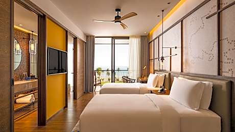 2 Twin Premium Ocean View with Outdoor Bathtub