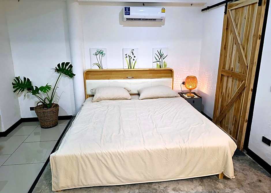 Bali-style studio apartment