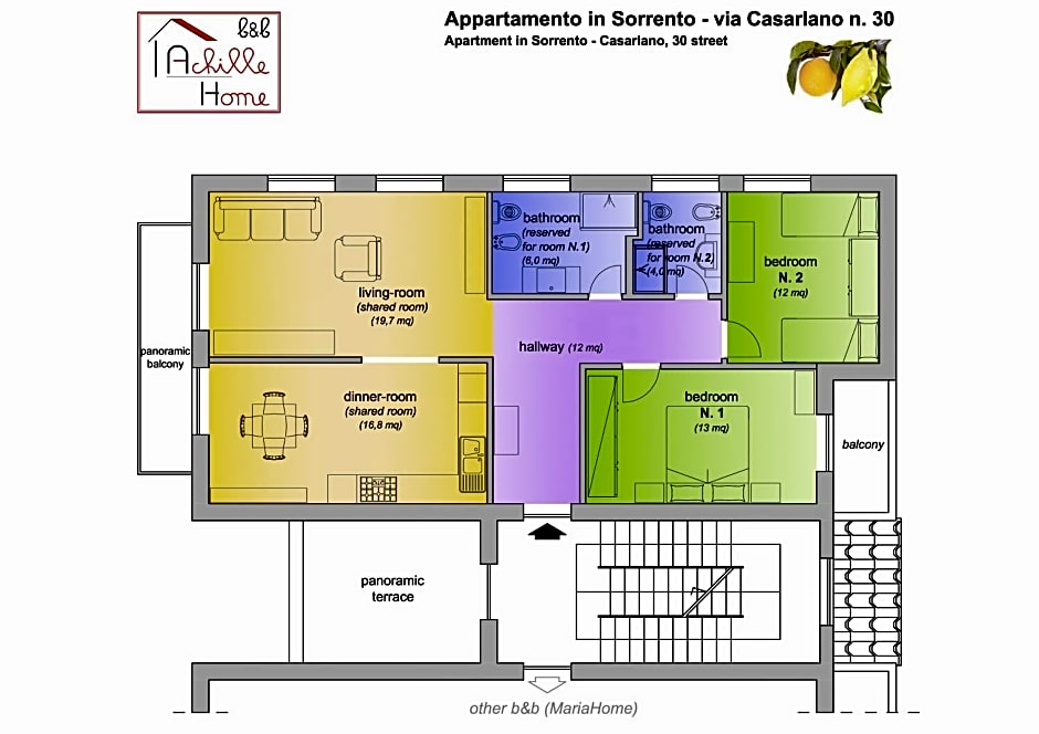 ACHILLE HOME B&B SORRENTO