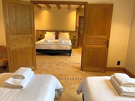 Family Room with Shared Bathroom