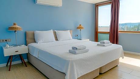 Deluxe Room with Terrace & Sea View