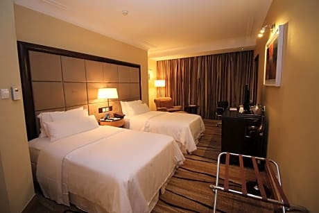 Renewal Room, Guest room, 2 Twin/Single Bed(s), City view