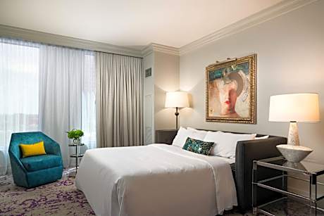 Suite, 1 King, Sofa bed, City view