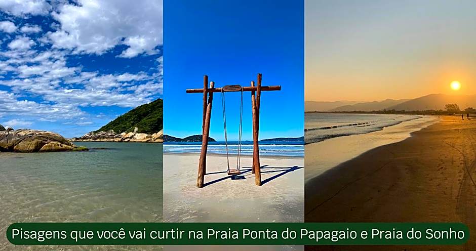 Pousada Recanto Edênico - à beira mar da Praia Ponta do Papagaio, Palhoça SC