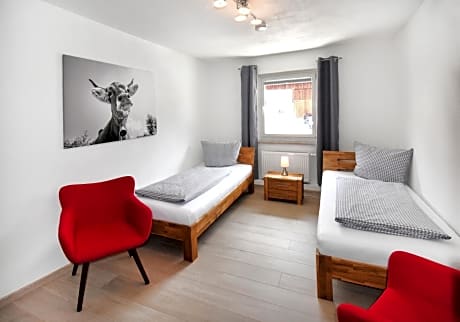 Twin Room with Private External Bathroom