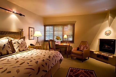 Hacienda King Room with Fireplace