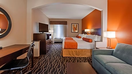 Suite-2 Queen Beds, Non-Smoking, Sofabed, Flat Screen Television, High Speed Internet Access, Microw