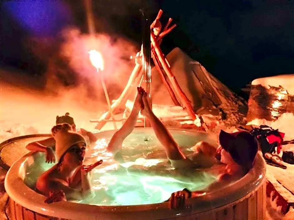 Domek Eden 1 Kaszuby balia sauna alpaki mini zoo