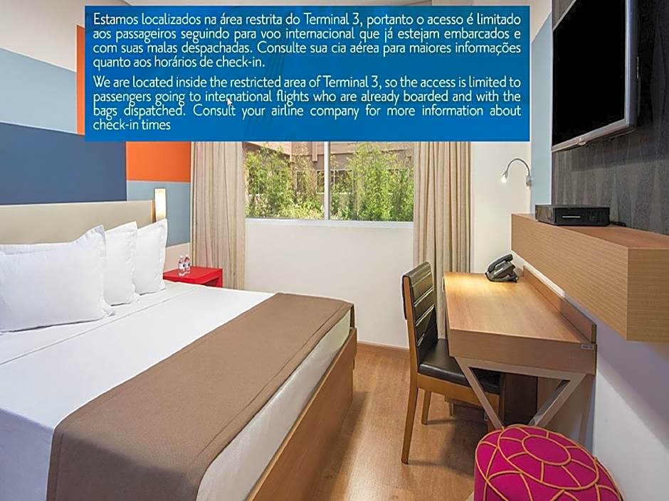 TRYP BY WYNDHAM São Paulo Airport - Hotel de Transito Terminal 3 -Lado Ar - Área restrita á passageiros já embarcados - Piso 1
