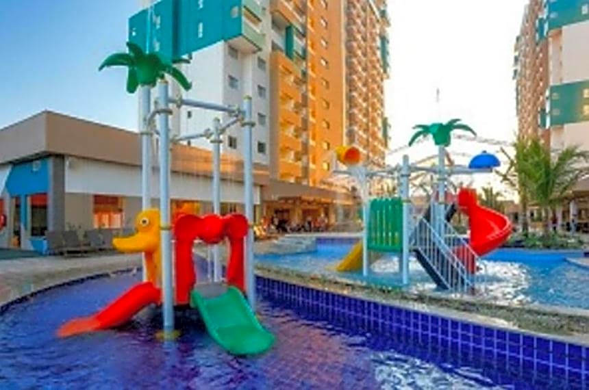 Apartamento em Resort de Oli­mpia