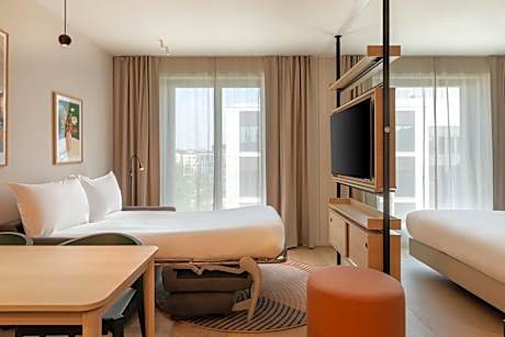 Family Queen Studio with Sofa Bed