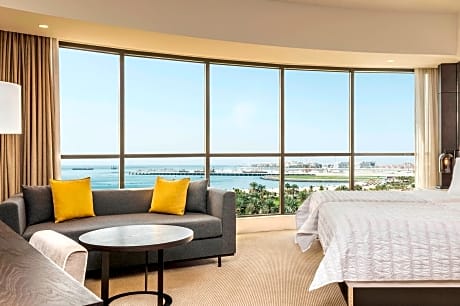 Royal Club Tower Room, Club lounge access, Guest room, 2 Twin, Sea view, Airport Transfer