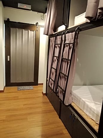 Single Bed with Window View in Mixed Dormitory Room