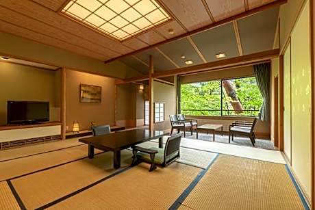 Japanese-Style Standard Room with Shared Bathroom and Private Toilet
