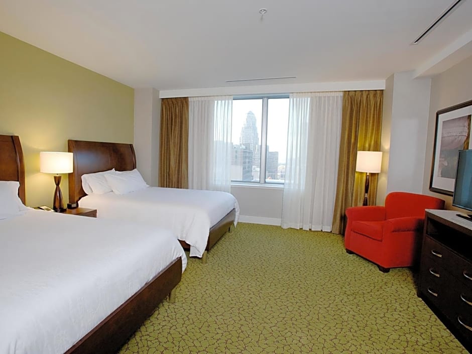 Photo 1 of 6 of Junior 2 Queen Beds Suite, Mobility Accessible, Bathtub, City View