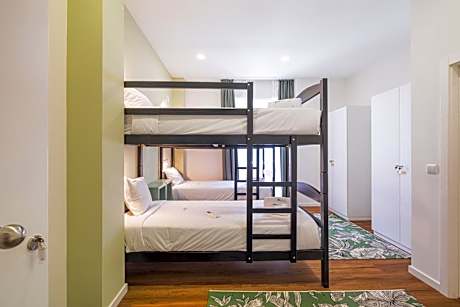 Bed in 4-Bed Male Dormitory Room