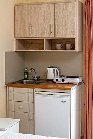 Standard Studio wiith one double bed or two single beds.