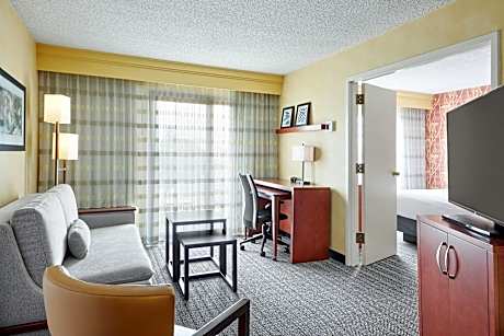 King Suite Guest Room, 1 Bedroom 2 room Suite, 1 King, Sofa bed