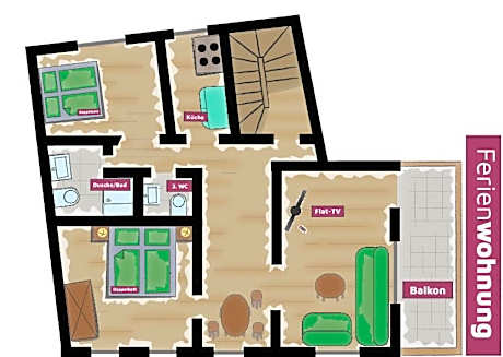 Two-Bedroom Apartment