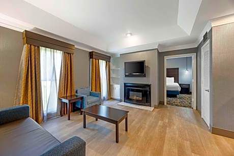 Suite-1 King Bed Non-Smoking Sofabed 2 Tvs Living Area Desk Microwave Refrigerator Full Breakfast