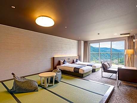 Top Floor Superior Japanese-Western-Style Room with 8 Tatami, Shared Bathroom, Non-Smoking