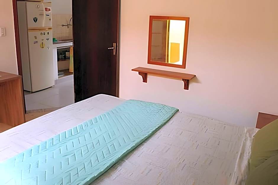 Flat perto de 3 praias com vaga e cozinha completa