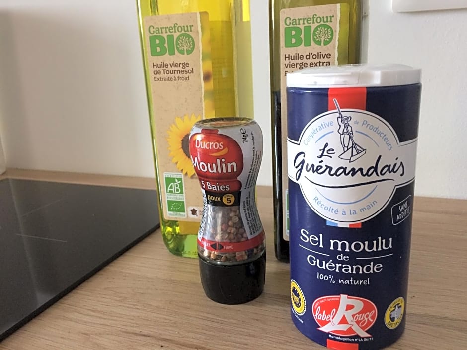 Villa la Korrigane vue mer cuisine privée