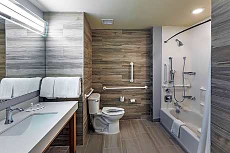 King Suite with Roll-In Shower and Sofa Bed - Mobility Access