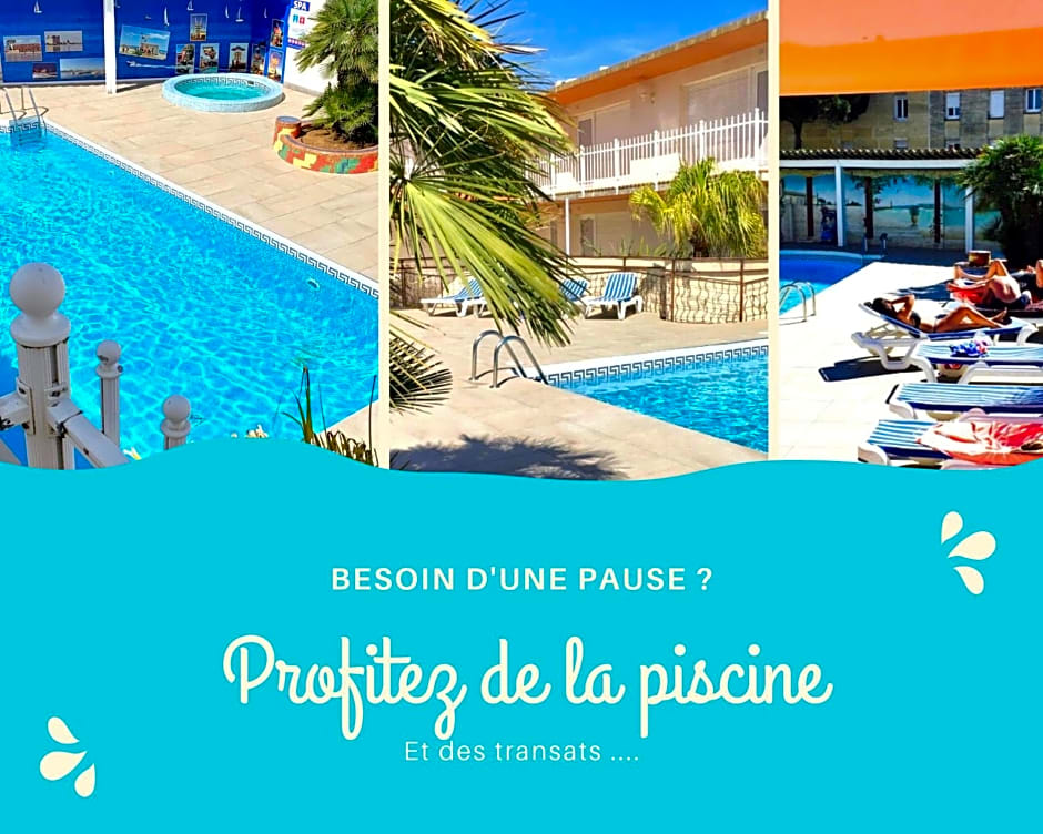 Amerique Hotel Palavas Montpellier Sud -LOGIS-