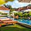 Nomada Villas - Giant Pool - Private Kitchen - Free Gym Access - Up to 40Mbps WiFi