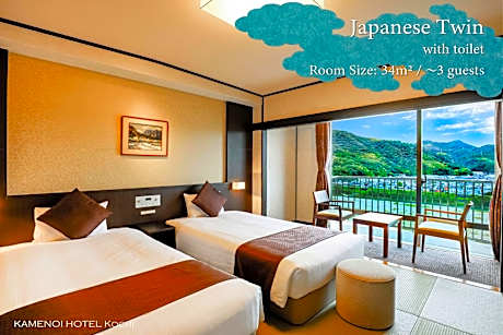 Japanese-style Room with Twin Bed