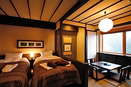 Forest View Classic Japanese-Western style room 2 beds non-smoking