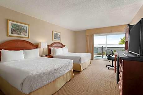 Standard Room with Two Queen Beds  - Pool view - Non-Smoking