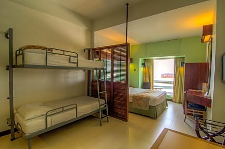 Family Suite Room - 1 Queen Bed and 1 bunk bed