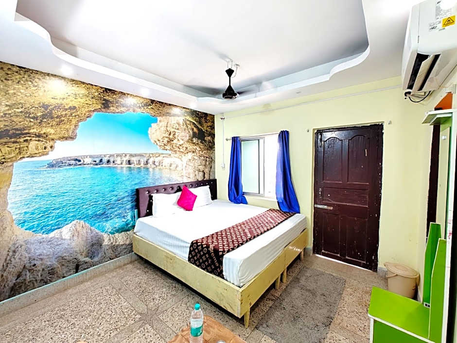 Goroomgo Tapati Villa Sea View From Balcony Puri