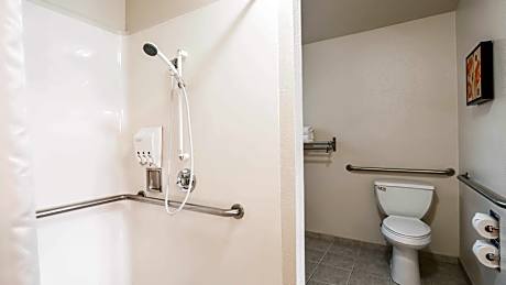 Accessible - 1 Queen Mobility Accessible Roll In Shower Non-Smoking Full Breakfast