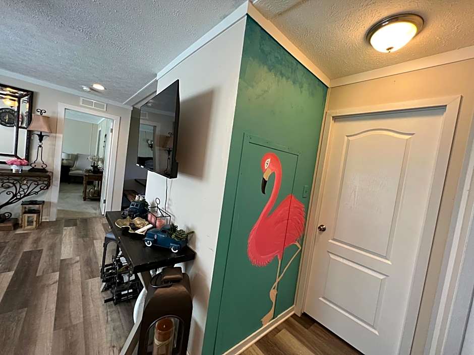 Pink Flamingo House