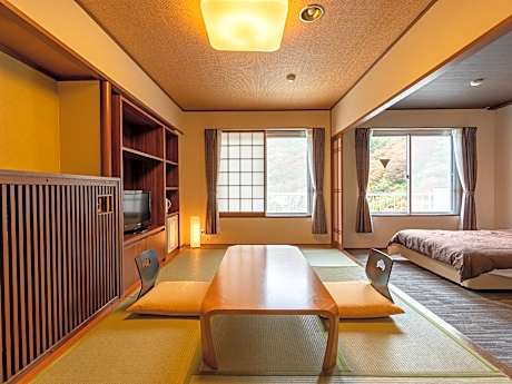 Standard Japanese-Western-Style Room with 8 Tatami with Shared Bathroom, Non-Smoking