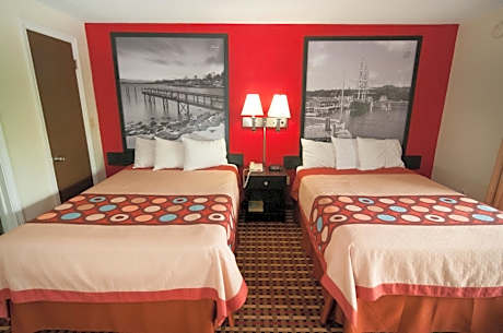Deluxe Double Room with Two Double Beds - Non-Smoking
