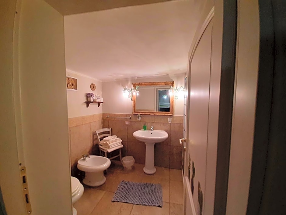 casa di campagna dal pozzo