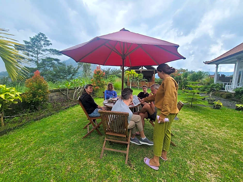 Batur lake view