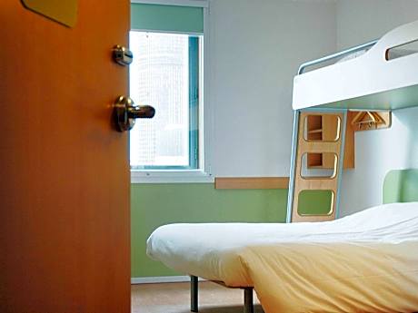 Triple Room with One Double Bed and One Bunk Bed